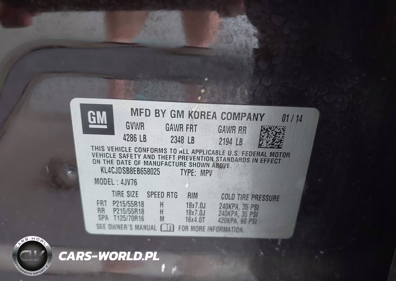2014 Buick Encore Premium VIN:KL4CJDSB8EB658025 - 9