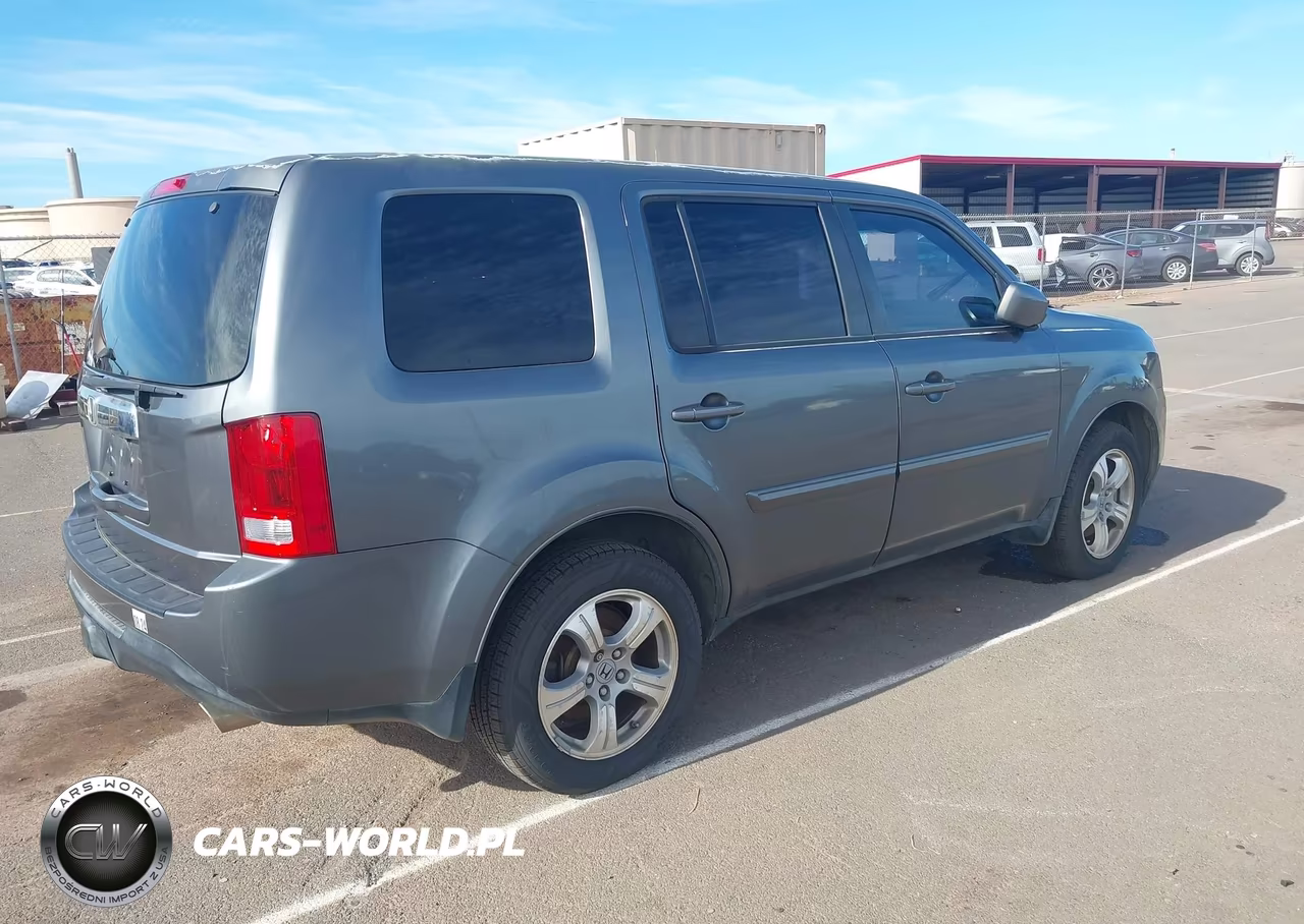2012 Honda Pilot Ex VIN:5FNYF3H44CB043658 - 4