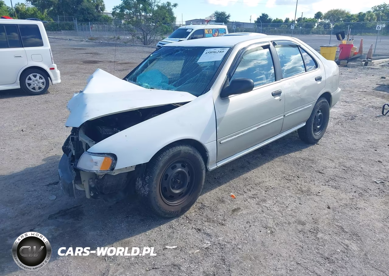 1998 Nissan Sentra Gxe-Xe VIN:3N1AB41D1WL058124 - 2