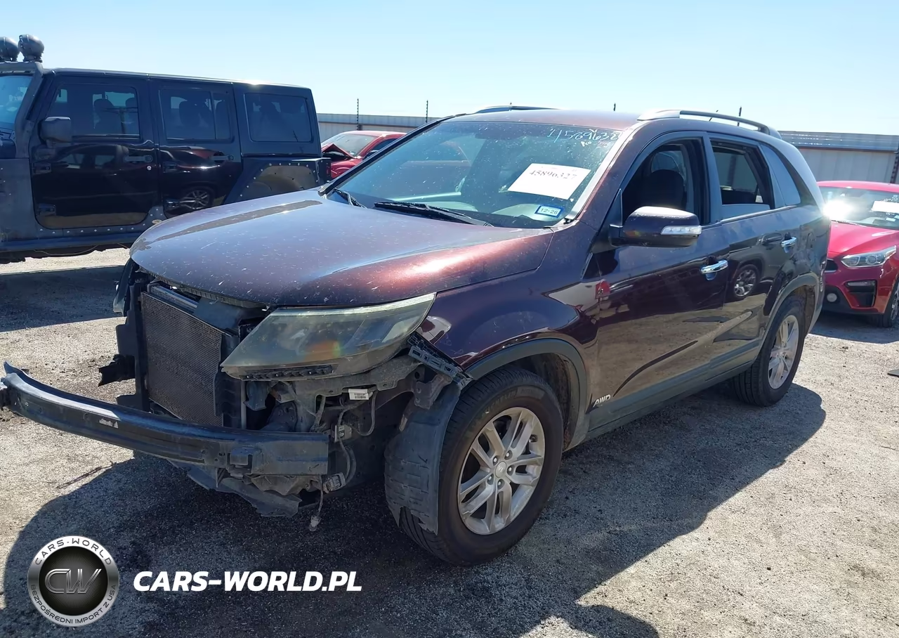 2014 Kia Sorento Lx VIN:5XYKTCA69EG438893 - 2