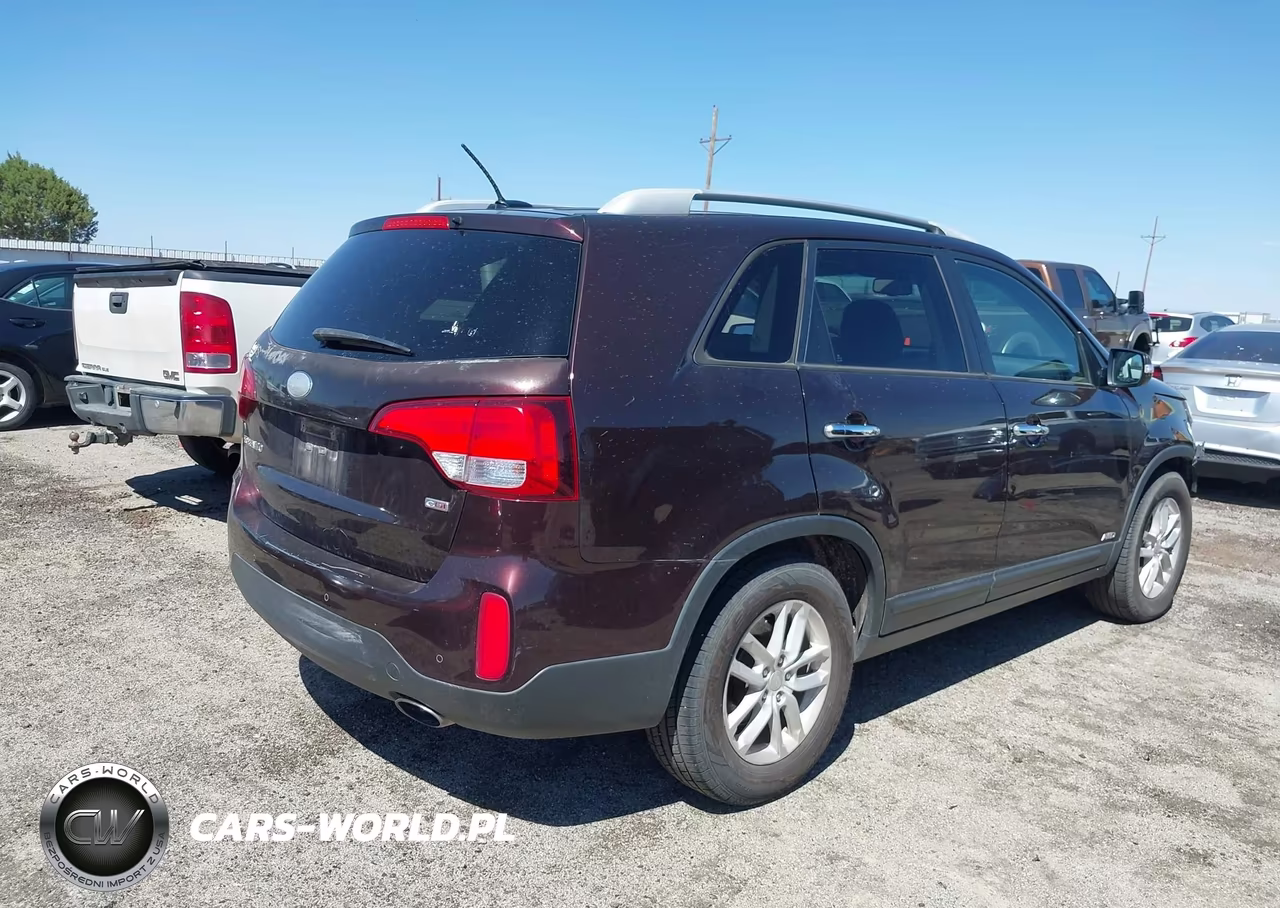 2014 Kia Sorento Lx VIN:5XYKTCA69EG438893 - 4