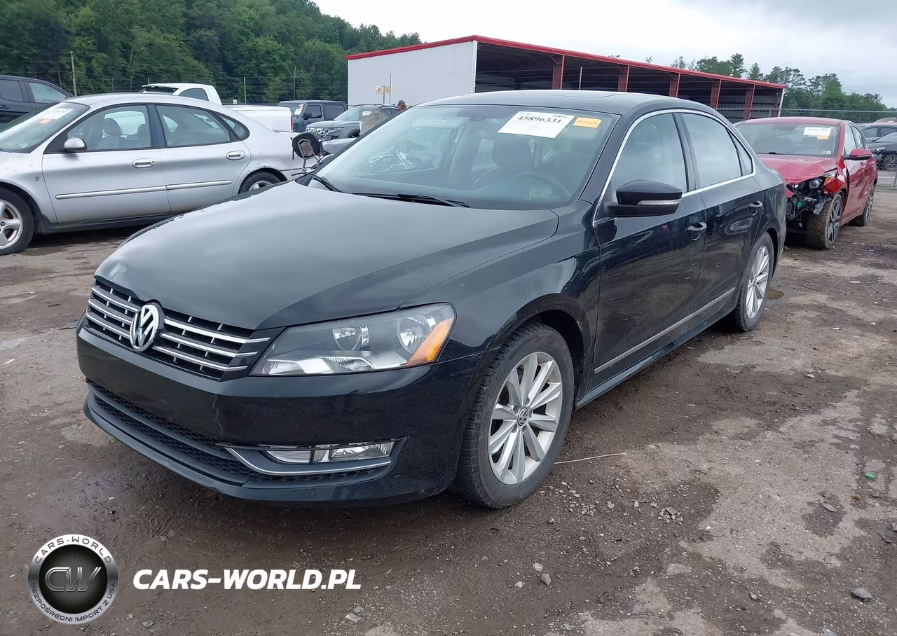 2013 Volkswagen Passat 2.5L Sel Premium VIN:1VWCP7A31DC147083 - 2