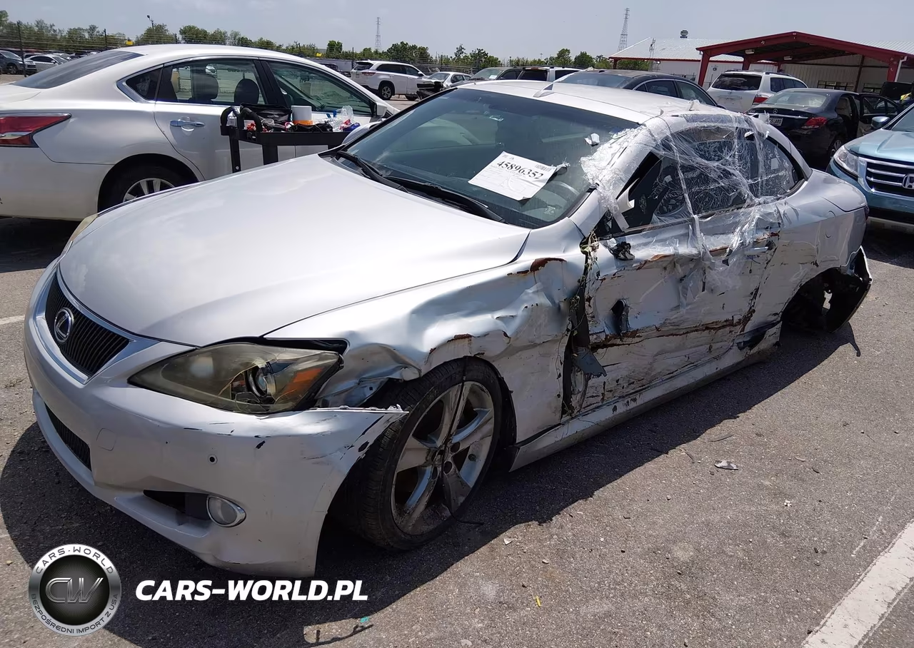 2012 Lexus Is 250C VIN:JTHFF2C23C2526051 - 2