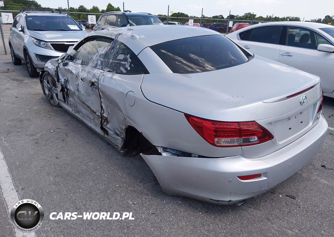 2012 Lexus Is 250C VIN:JTHFF2C23C2526051 - 3