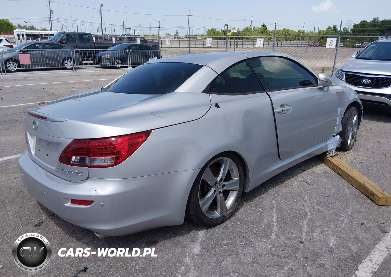 2012 Lexus Is 250C VIN:JTHFF2C23C2526051 - 4