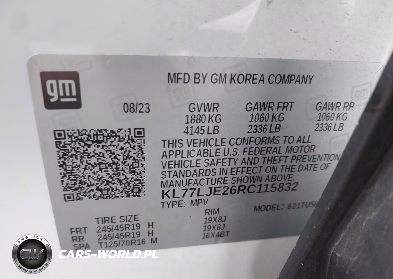 2024 Chevrolet Trax Fwd 2Rs VIN:KL77LJE26RC115832 - 9