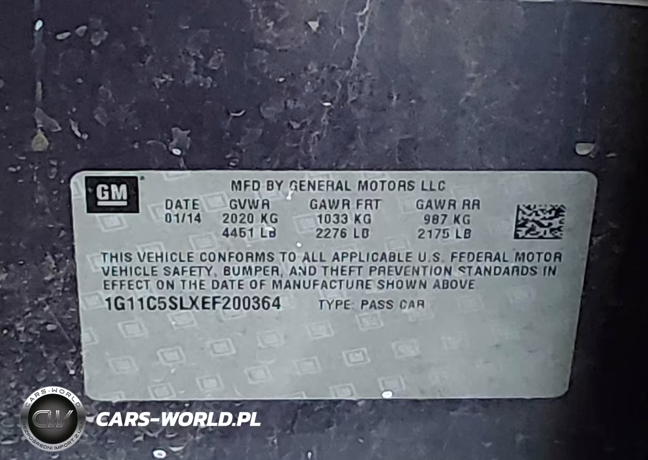 2014 Chevrolet Malibu 1Lt VIN:1G11C5SLXEF200364 - 9