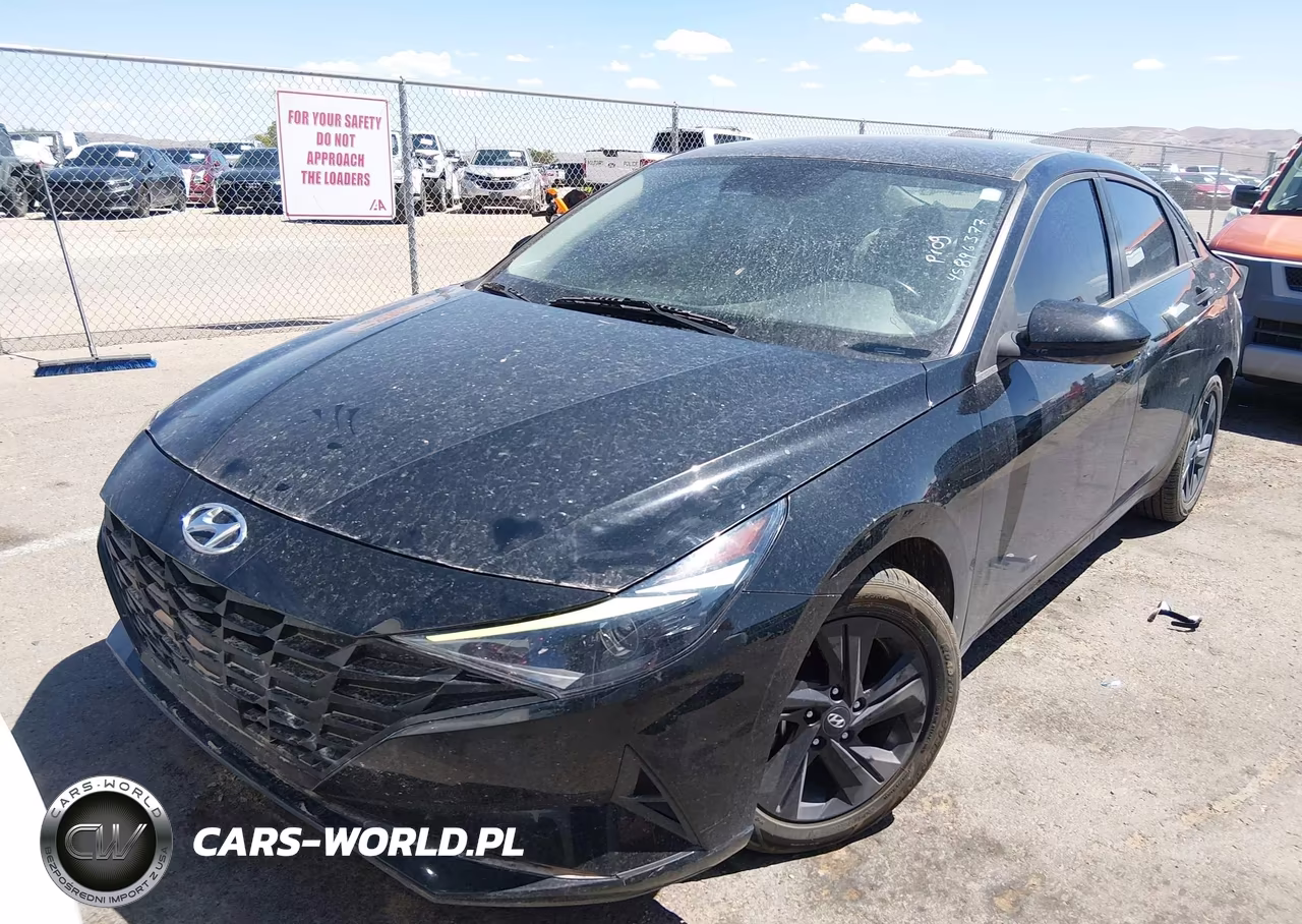 2021 Hyundai Elantra Sel VIN:5NPLS4AG2MH052037 - 2