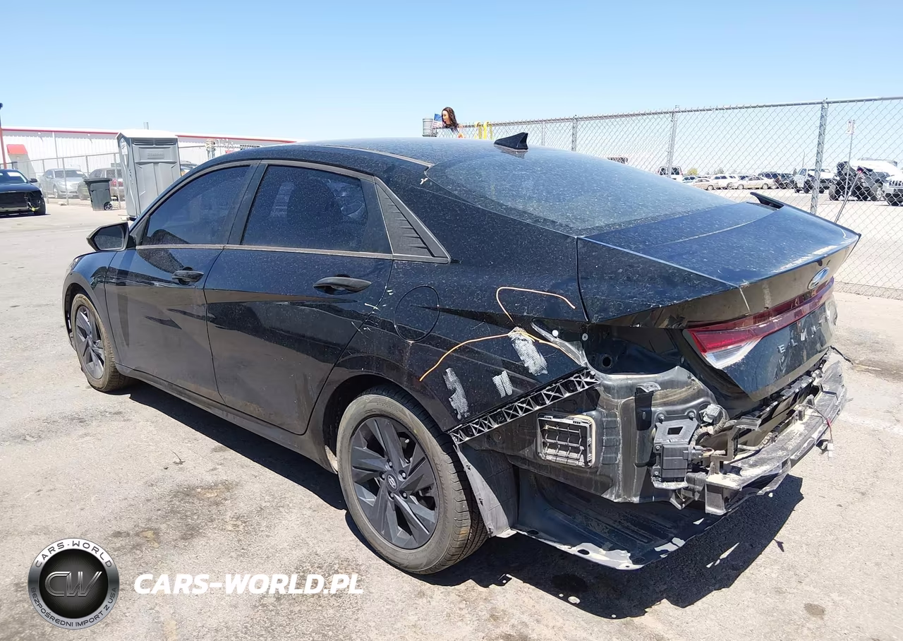 2021 Hyundai Elantra Sel VIN:5NPLS4AG2MH052037 - 3