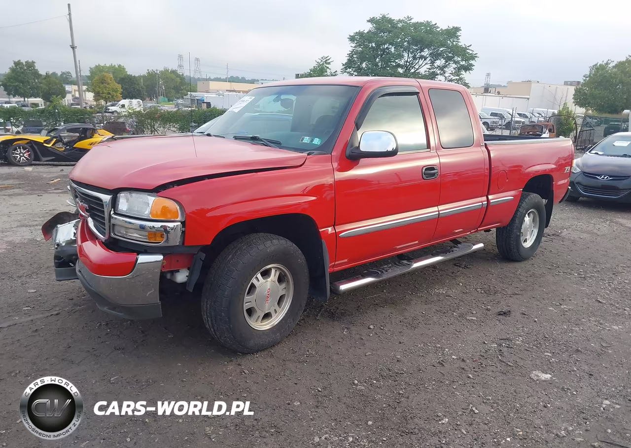 2002 GMC Sierra 1500 Sle VIN:2GTEK19T321131286 - 2