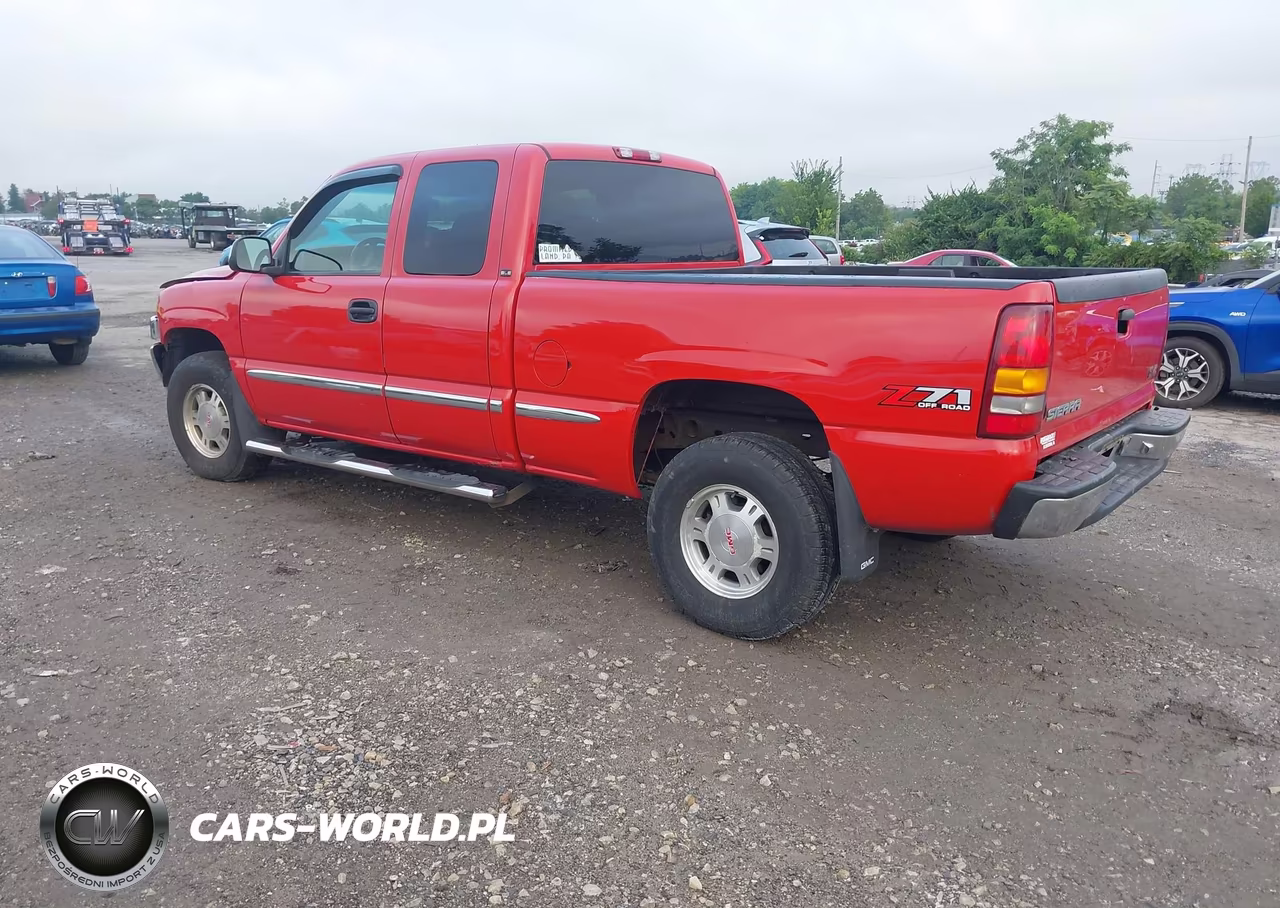 2002 GMC Sierra 1500 Sle VIN:2GTEK19T321131286 - 3