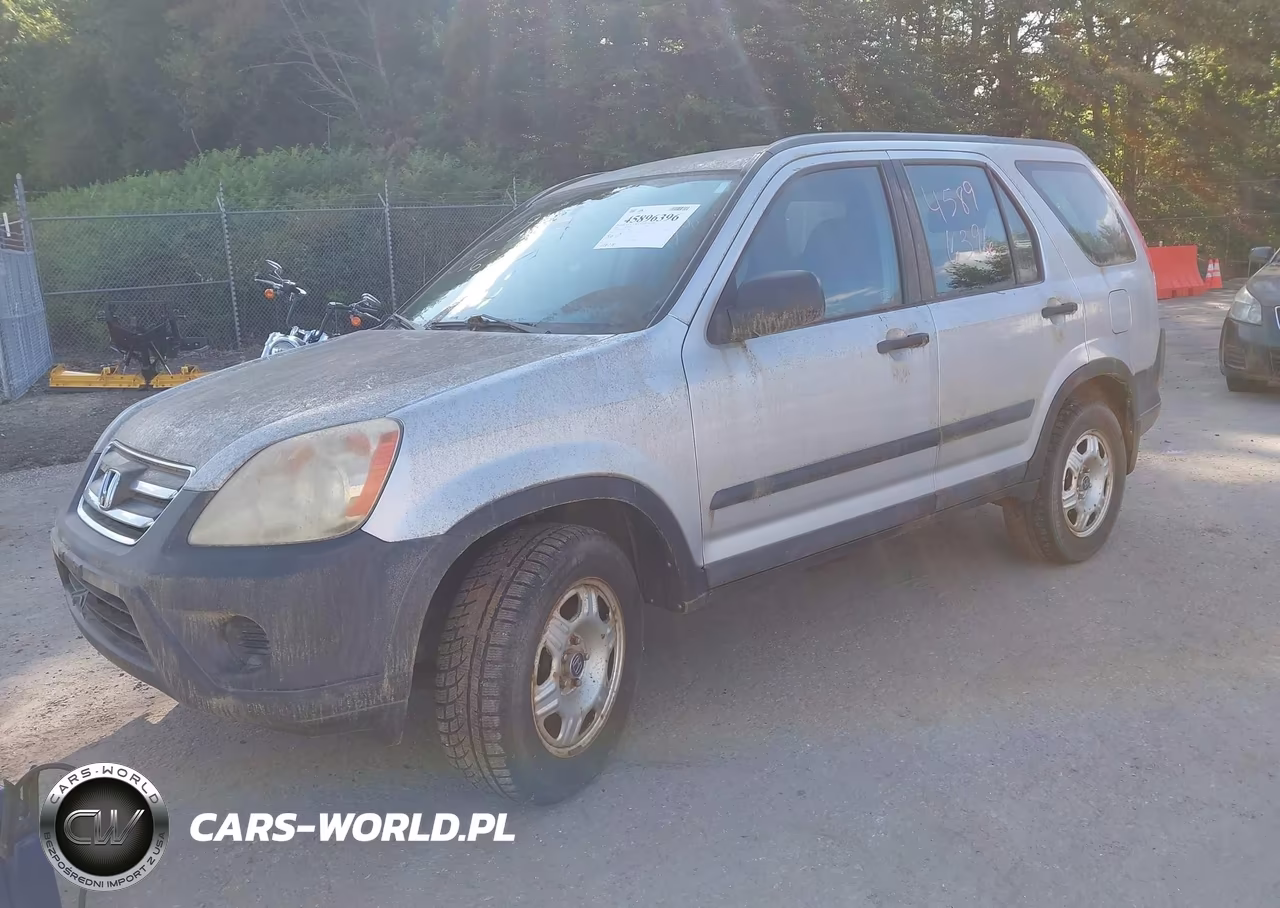 2005 Honda Cr-V Lx VIN:SHSRD78505U323387 - 2