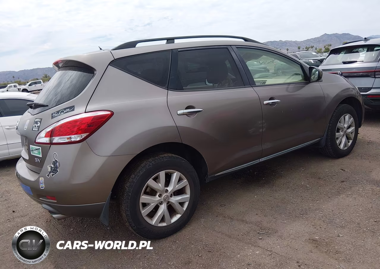 2012 Nissan Murano Sv VIN:JN8AZ1MU4CW120726 - 4