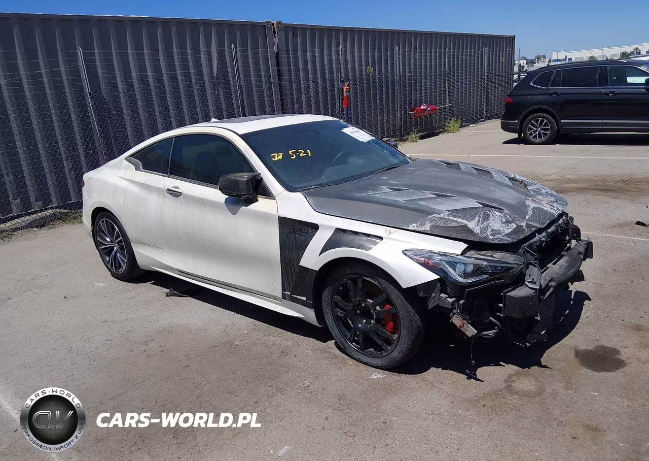 2017 Infiniti Q60 3.0T Red Sport 400