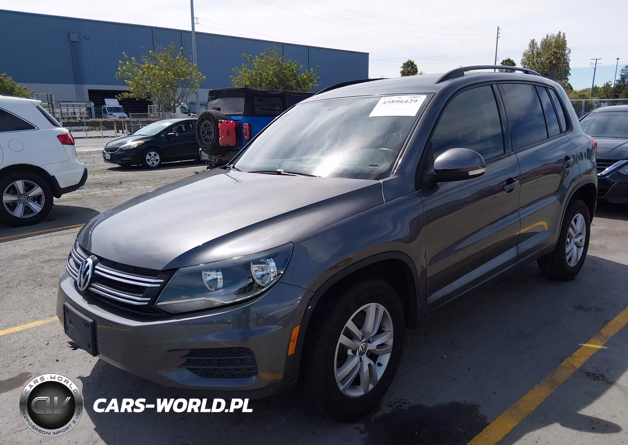 2016 Volkswagen Tiguan S VIN:WVGAV7AX6GW585017 - 2