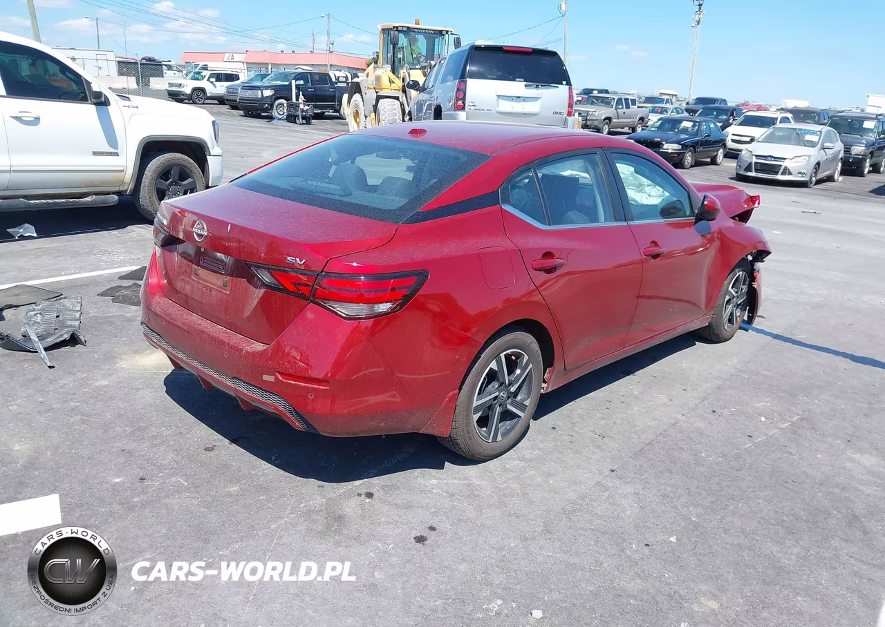2024 Nissan Sentra Sv Xtronic Cvt VIN:3N1AB8CV4RY314647 - 4