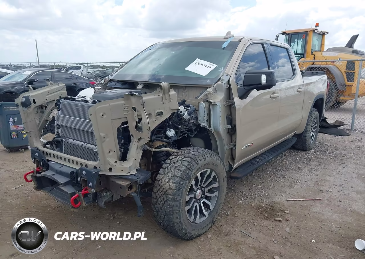 2022 GMC Sierra 1500 4Wd Short Box At4 VIN:3GTUUEET6NG570982 - 2