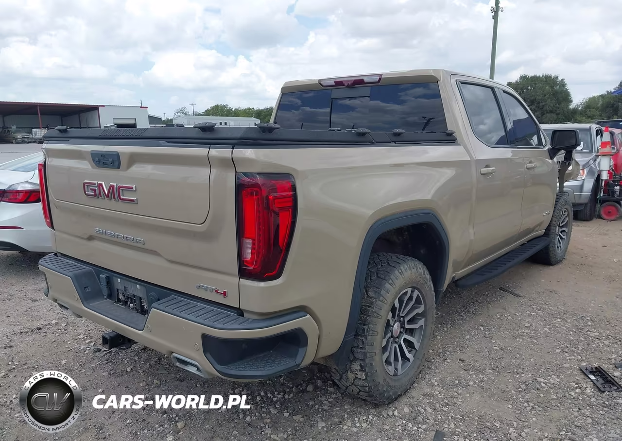 2022 GMC Sierra 1500 4Wd Short Box At4 VIN:3GTUUEET6NG570982 - 4