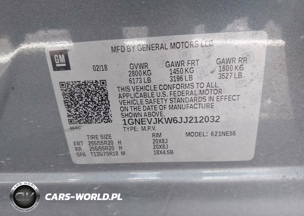2018 Chevrolet Traverse Premier VIN:1GNEVJKW6JJ212032 - 9