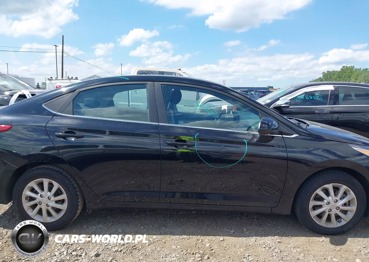 2021 Hyundai Accent Sel VIN:3KPC24A69ME135234 - 13