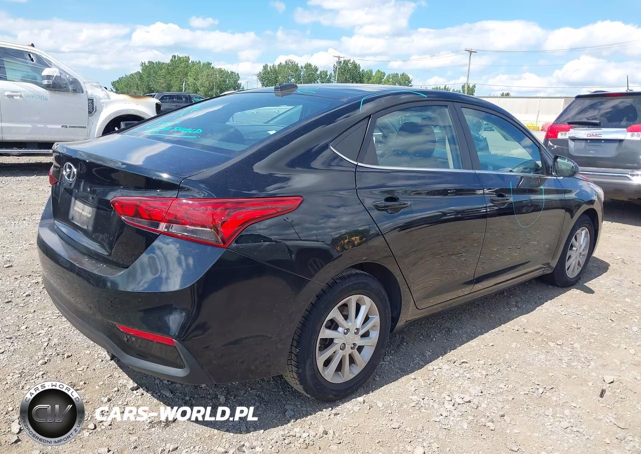 2021 Hyundai Accent Sel VIN:3KPC24A69ME135234 - 4