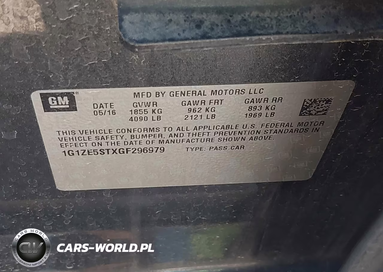 2016 Chevrolet Malibu 1Lt VIN:1G1ZE5STXGF296979 - 9
