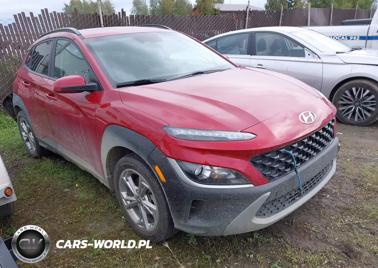 2022 Hyundai Kona Sel VIN:KM8K3CAB5NU896258 - 1