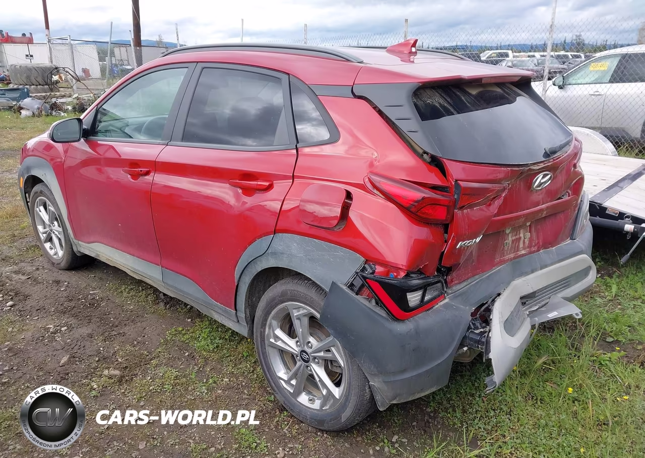 2022 Hyundai Kona Sel VIN:KM8K3CAB5NU896258 - 3