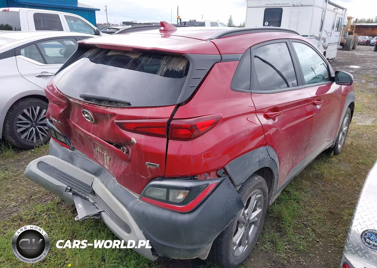 2022 Hyundai Kona Sel VIN:KM8K3CAB5NU896258 - 4