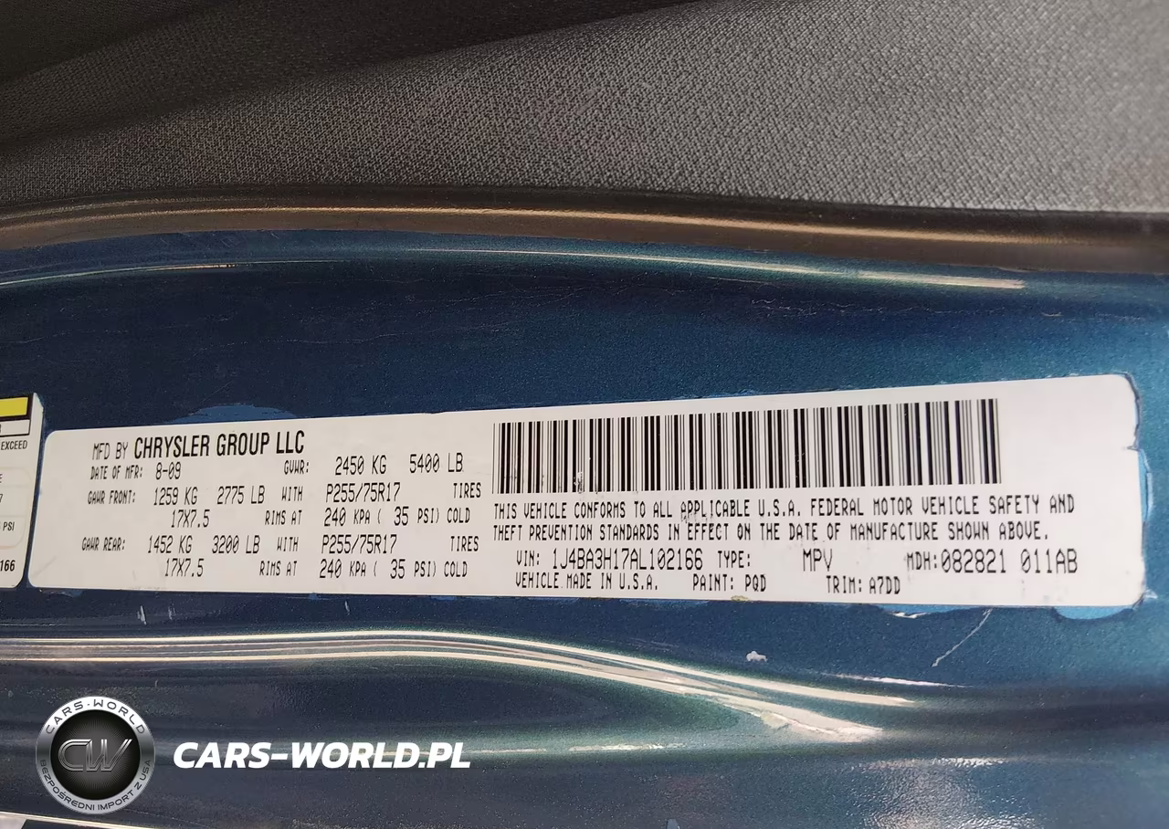 2010 Jeep Wrangler Unlimited Sport VIN:1J4BA3H17AL102166 - 9