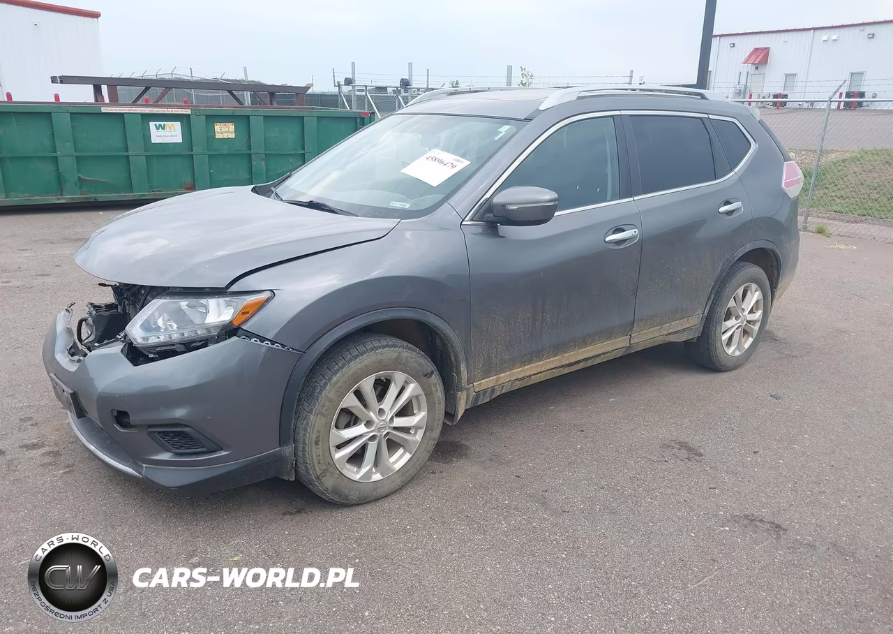2015 Nissan Rogue Sv VIN:5N1AT2MV6FC783261 - 2