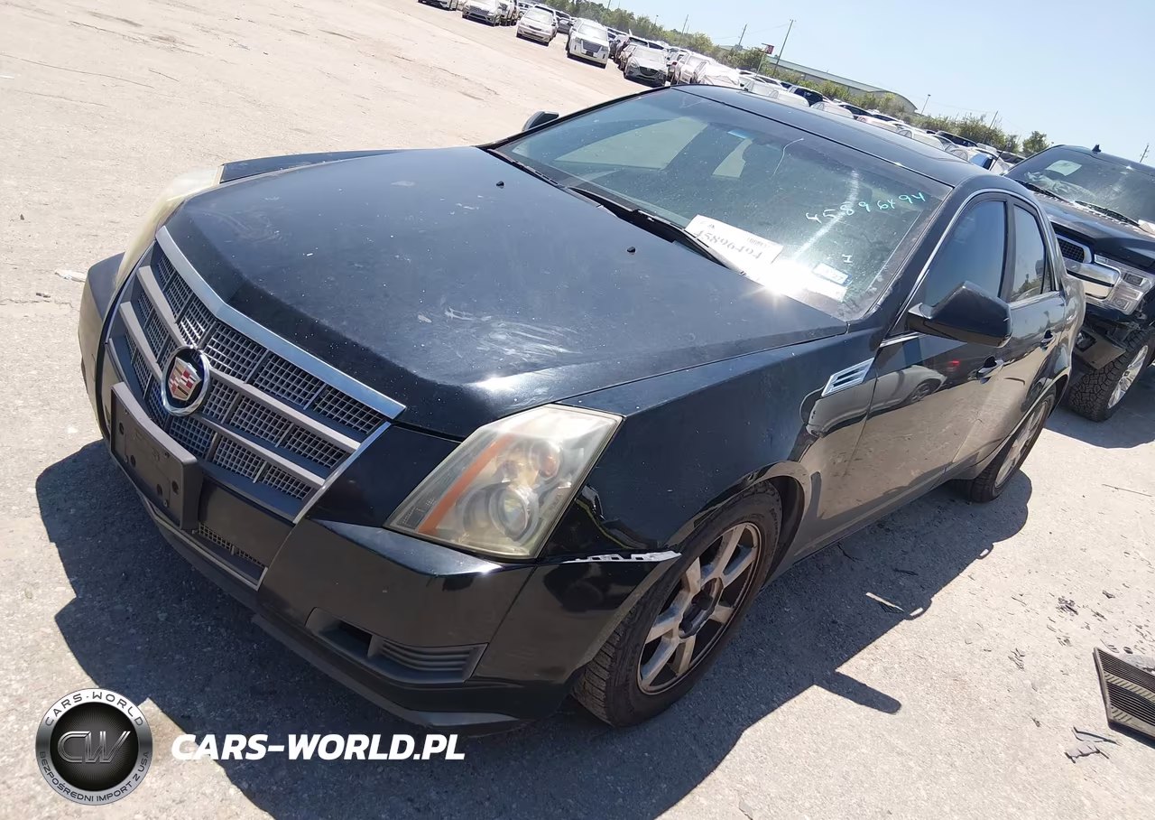2009 Cadillac Cts Rwd W-1Sa VIN:1G6DF577190108210 - 2