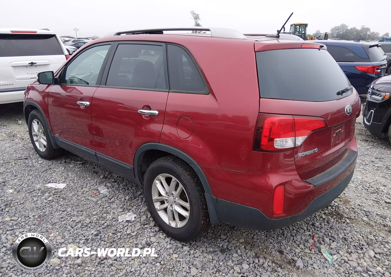 2014 Kia Sorento Lx V6 VIN:5XYKT4A71EG475550 - 3