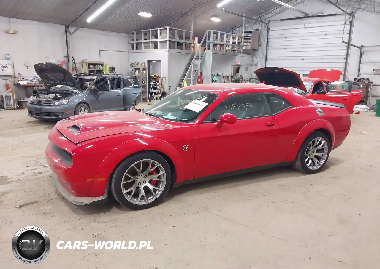 2022 Dodge Challenger Srt VIN:2C3CDZL90NH124244 - 2