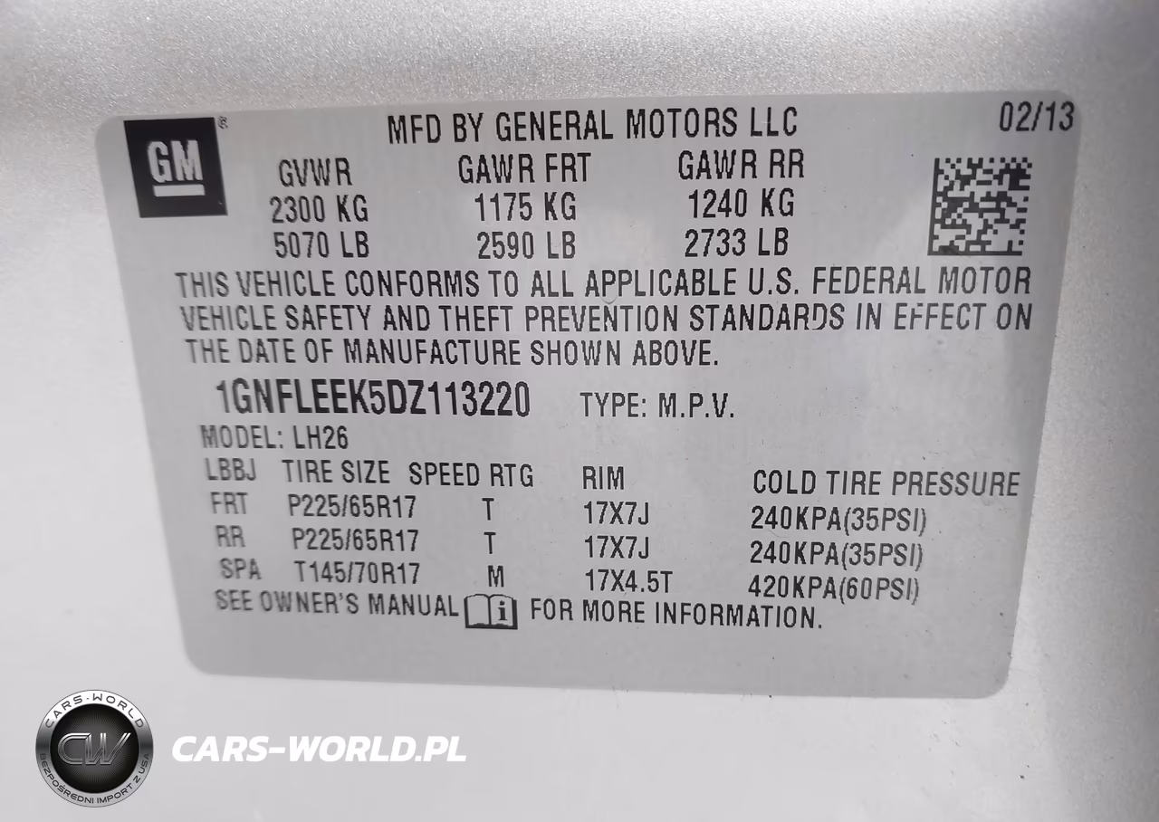 2013 Chevrolet Equinox Lt VIN:1GNFLEEK5DZ113220 - 9