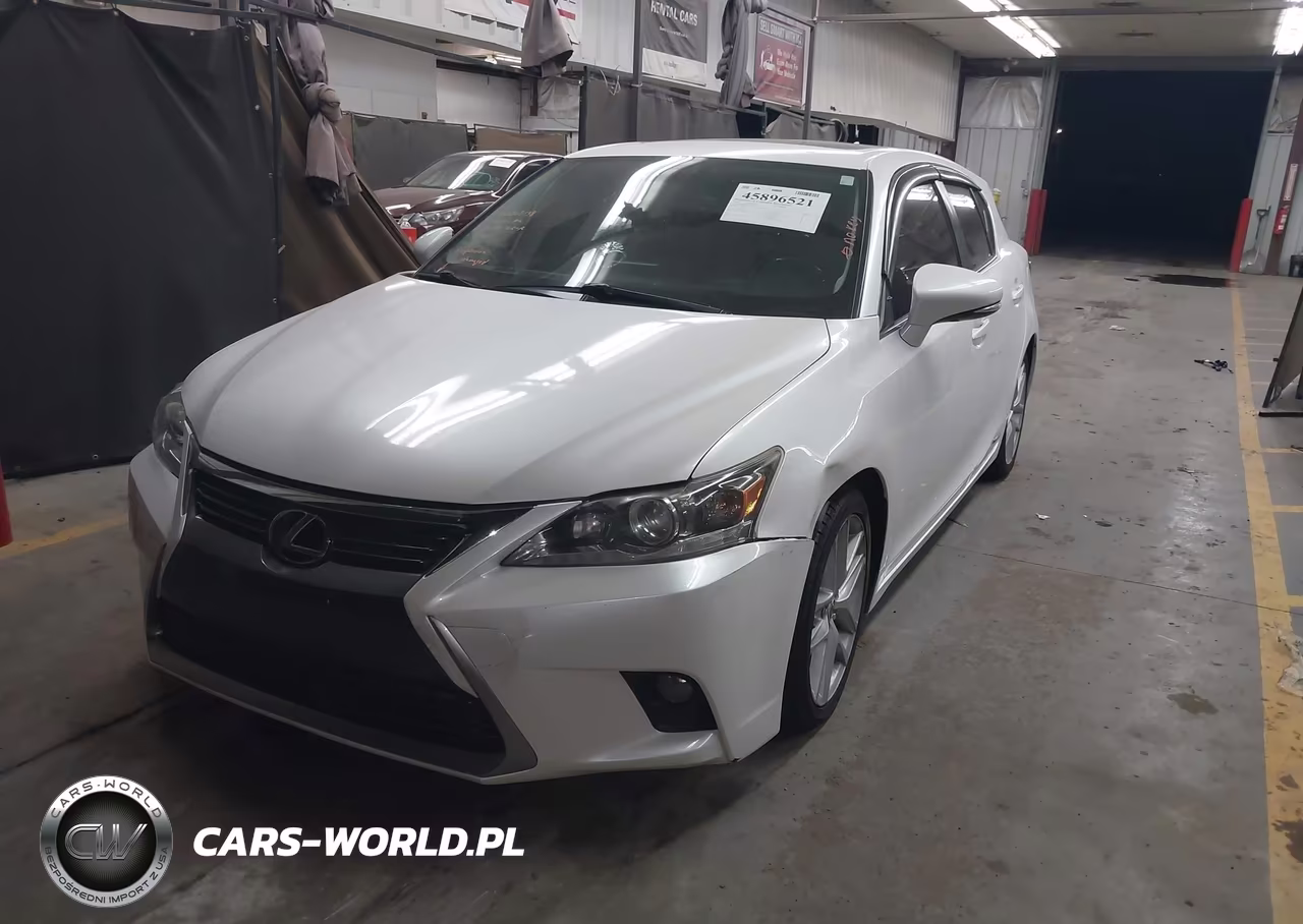 2016 Lexus Ct 200H VIN:JTHKD5BH0G2275703 - 2
