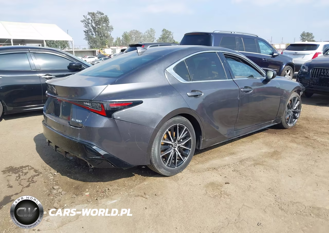 2025 Lexus Is 300 F Sport Design VIN:JTHBA1D20S5134521 - 4