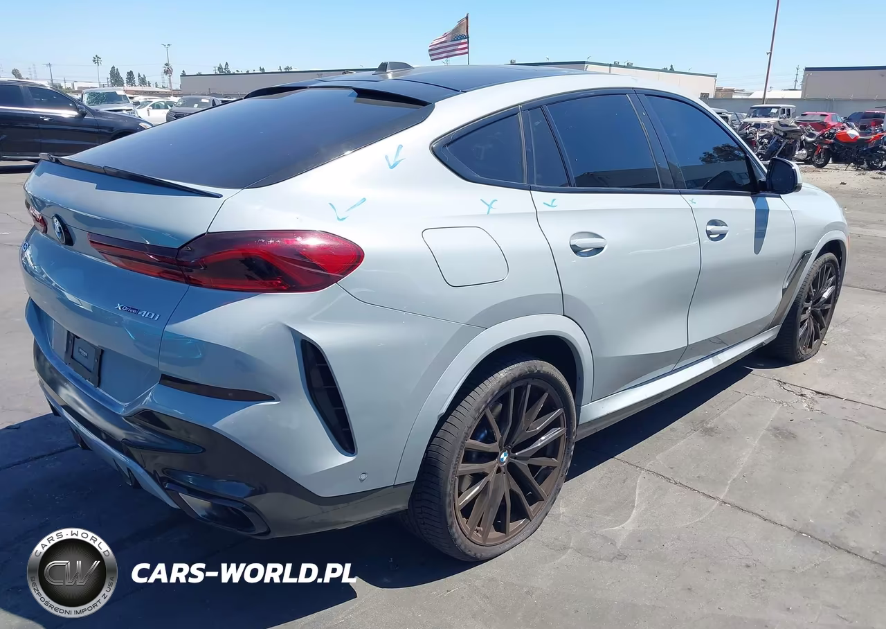 2024 BMW X6 xDrive40I VIN:5UX33EX03R9S44739 - 4