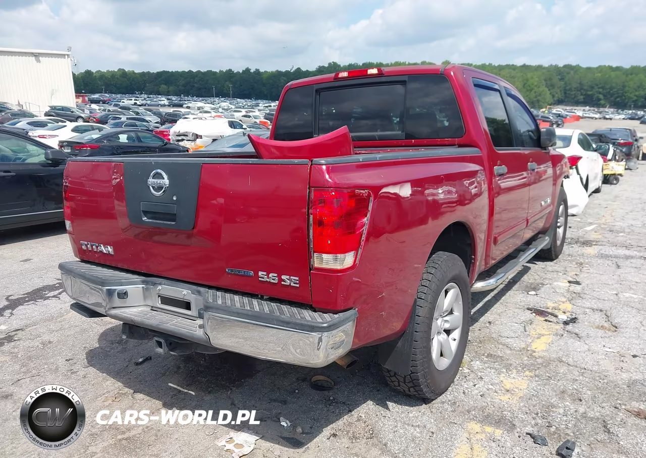 2008 Nissan Titan Xe VIN:1N6BA07C88N345360 - 4