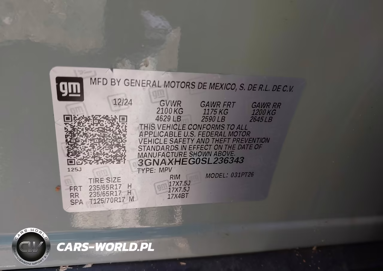 2025 Chevrolet Equinox Fwd Lt VIN:3GNAXHEG0SL236343 - 9