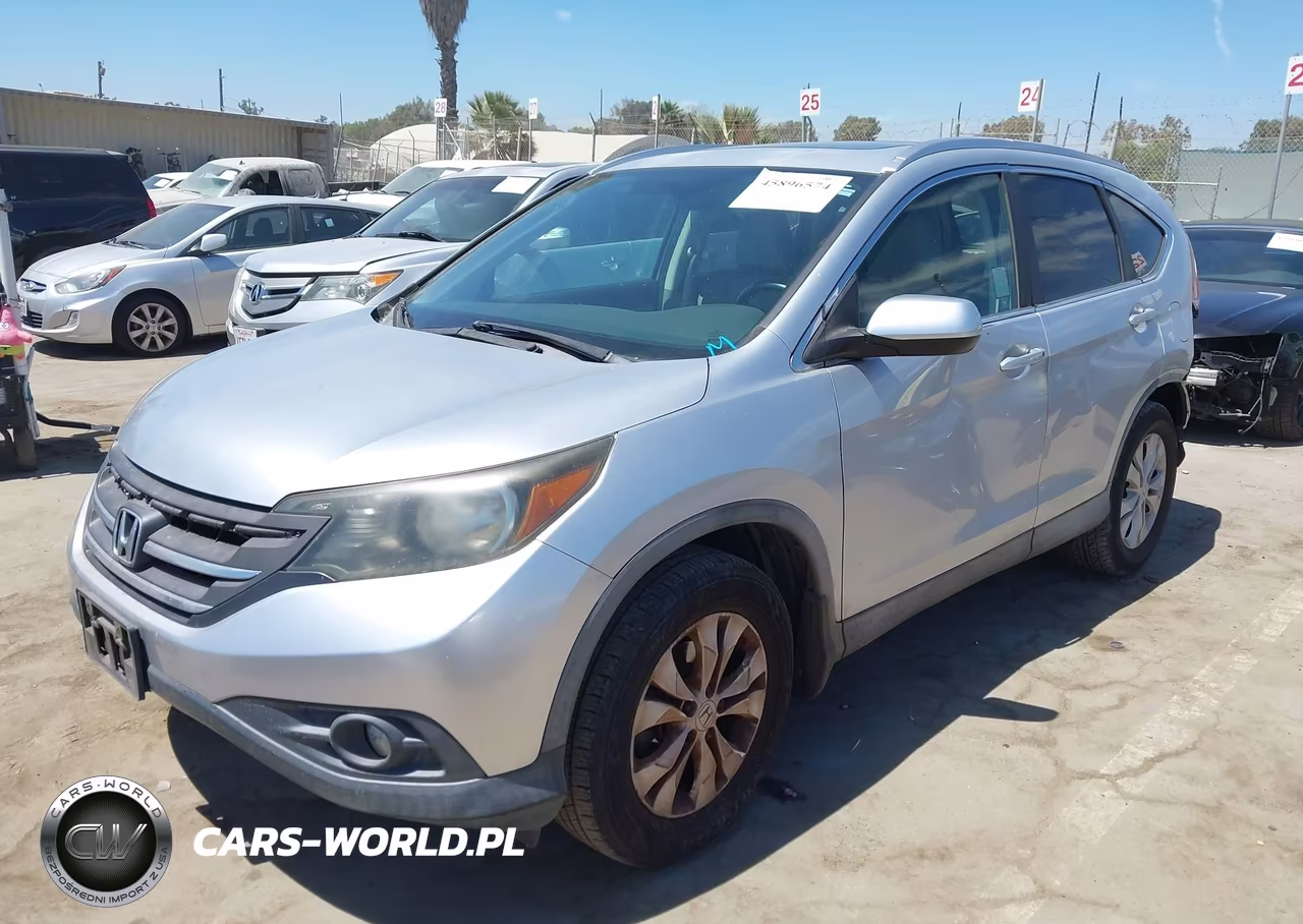 2012 Honda Cr-V Ex-L VIN:2HKRM3H72CH511604 - 2