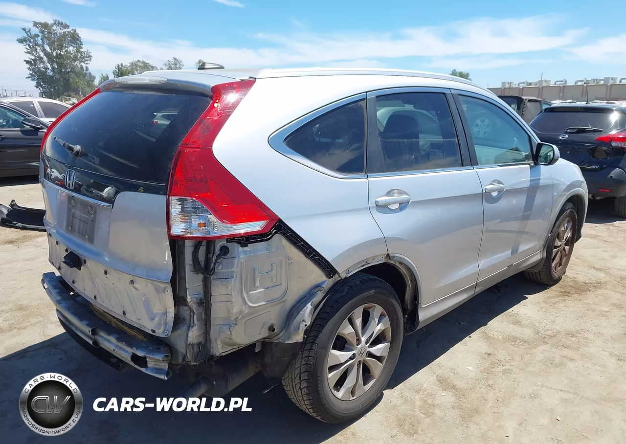 2012 Honda Cr-V Ex-L VIN:2HKRM3H72CH511604 - 4