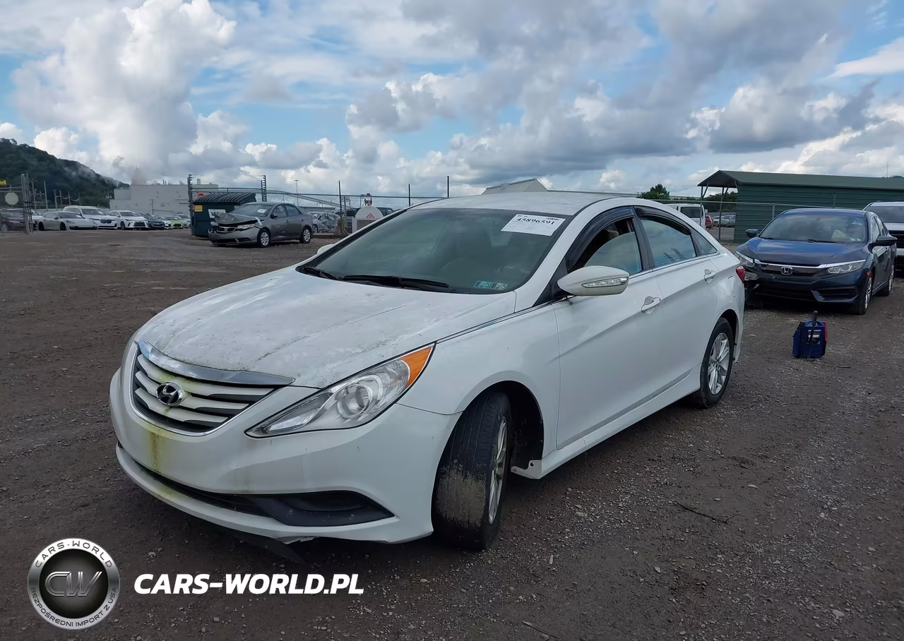 2014 Hyundai Sonata Gls VIN:5NPEB4AC2EH841148 - 2
