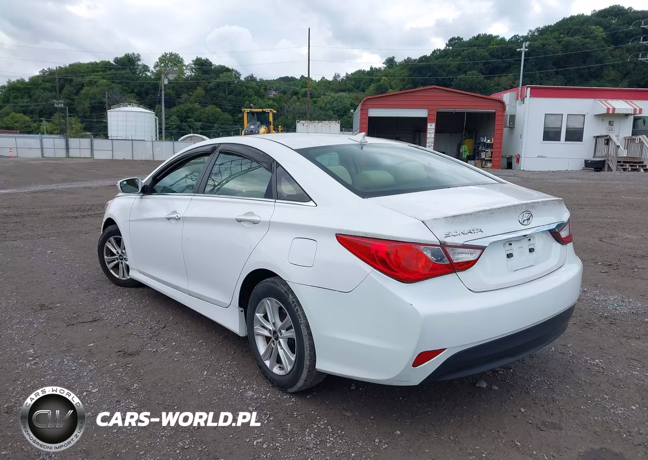 2014 Hyundai Sonata Gls VIN:5NPEB4AC2EH841148 - 3