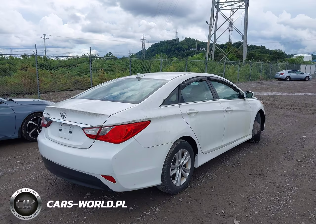 2014 Hyundai Sonata Gls VIN:5NPEB4AC2EH841148 - 4