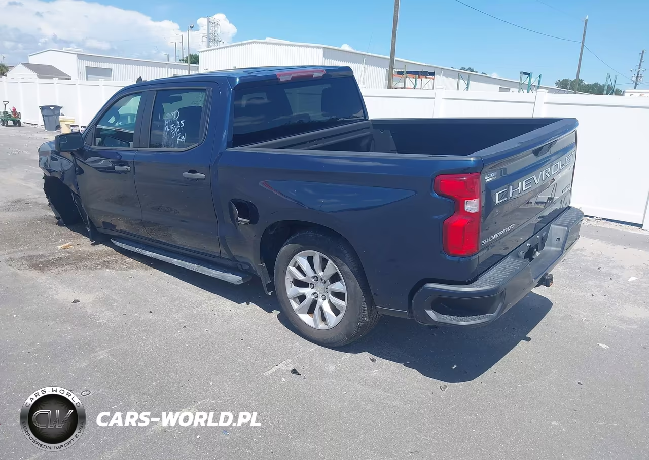 2020 Chevrolet Silverado 1500 2Wd Short Bed Custom VIN:3GCPWBEK0LG371727 - 3