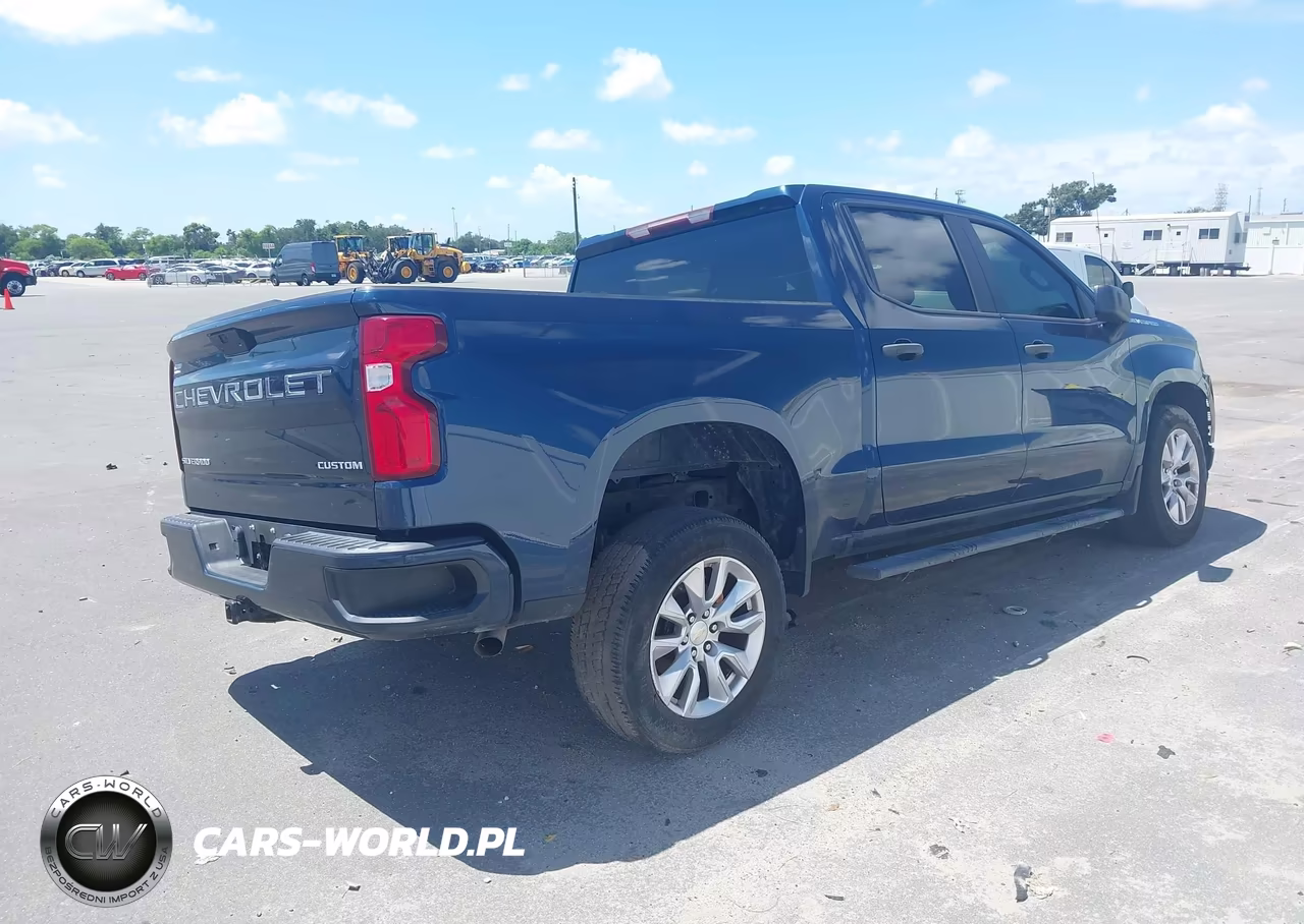 2020 Chevrolet Silverado 1500 2Wd Short Bed Custom VIN:3GCPWBEK0LG371727 - 4