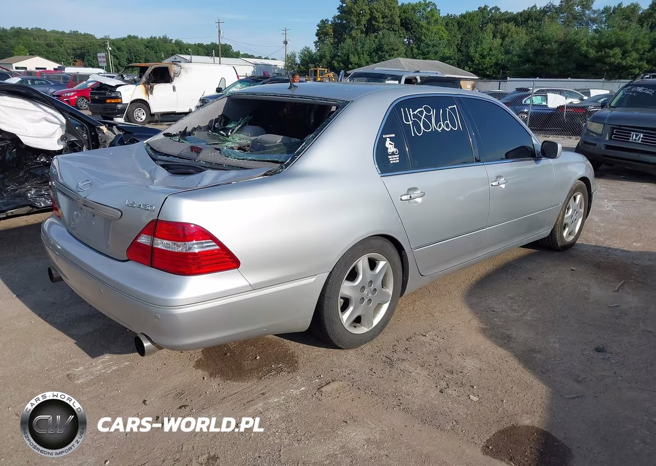 2005 Lexus Ls 430 VIN:JTHBN36F050173921 - 4