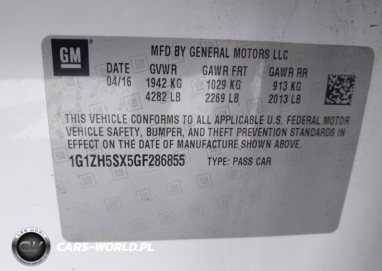 2016 Chevrolet Malibu Premier VIN:1G1ZH5SX5GF286855 - 9