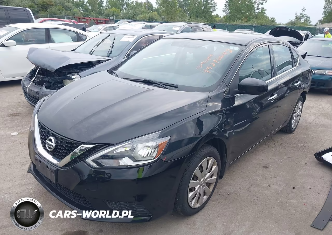 2017 Nissan Sentra Sv VIN:3N1AB7AP9HL661692 - 2